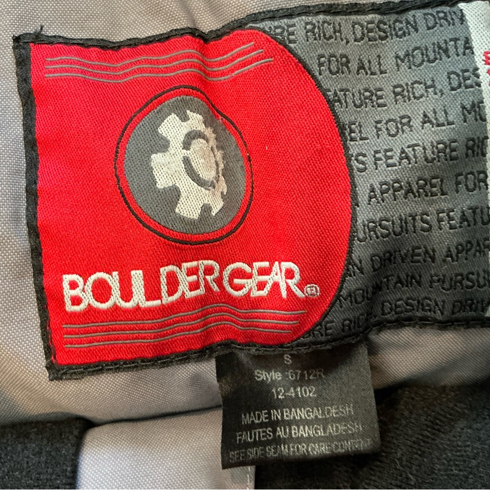 Boulder Gear Womens S Cargo Insulated Snow Ski Pants Gray Fleece Lined Ankle Zip - Picture 11 of 14